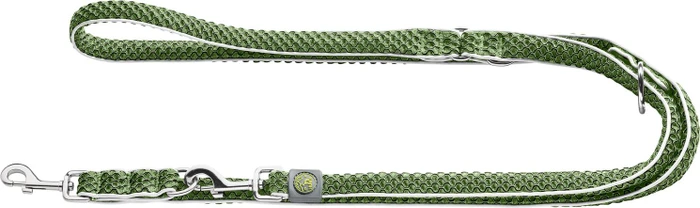 Hunter verstellbare Führleine Hilo 25/200, 2m, Lindgrün
