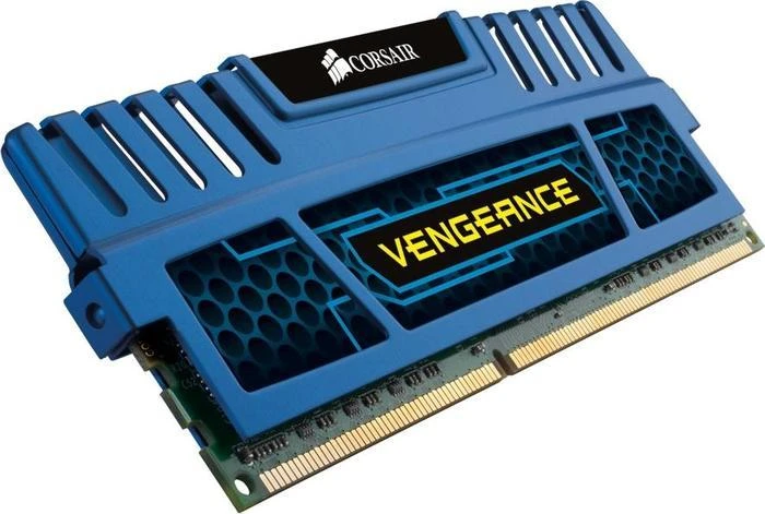 Corsair Vengeance blau UDIMM 8GB, DDR3-1600, CL10-10-10-27