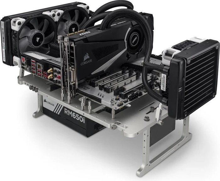 Streacom BC1 Open Benchtable silber