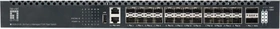 LevelOne GTL Rackmount 10G Managed Switch, 24x SFP+, 2x QSFP28 (XQS-3126 / 57082603101)