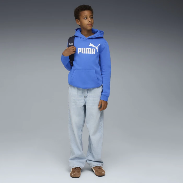 Puma ESS No. 1 Logo Fleece Hoodie mountain blue (Junior)