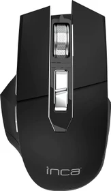 Inca IWM-555 Wireless Mouse schwarz, USB/Bluetooth