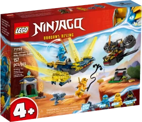 LEGO Ninjago - Duell zwischen Nya und Arins Babydrachen