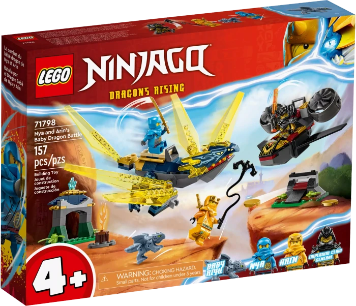 LEGO Ninjago - Duell zwischen Nya und Arins Babydrachen