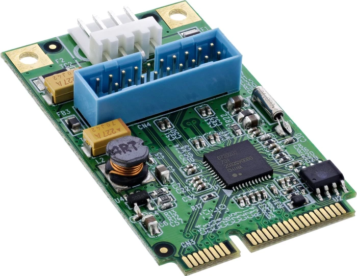 InLine Schnittstellenkarte, 1x USB 3.0 Pin Header, MiniPCIe