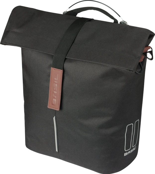 Basil City Shopper MIK Studs Gepäcktasche schwarz