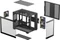 DeepCool CG330 3F Black, Glasfenster Vorschaubild