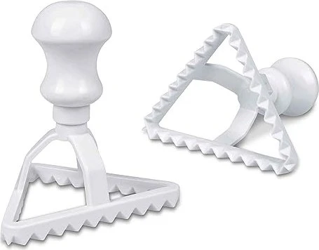 Städter Alfredos Pasta Ravioli-Ausstecher Dreieck 9.5cm weiß
