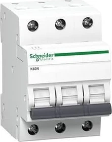 Schneider Electric Leitungsschutzschalter K60N 3P, 20A, C Charakteristik, 6kA