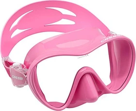 Cressi F1 Einglasmaske rosa