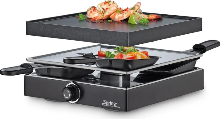 Spring Raclette4 Classic Raclette schwarz