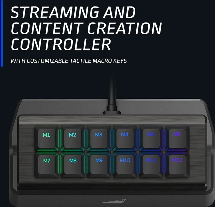 Mountain MacroPad, Midnight Black, Tactile 55, hot-swap, USB-A
