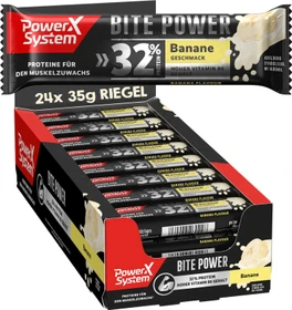 Power System Bite Power Banane 840g (24x 35g)