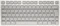 Cherry KW 7100 Mini BT for Mac, weiß/grau, Bluetooth, DE Vorschaubild