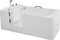 Home Deluxe Vital M Seniorenbadewanne liegend mit Whirlpoolfunktion 153x76cm Vorschaubild