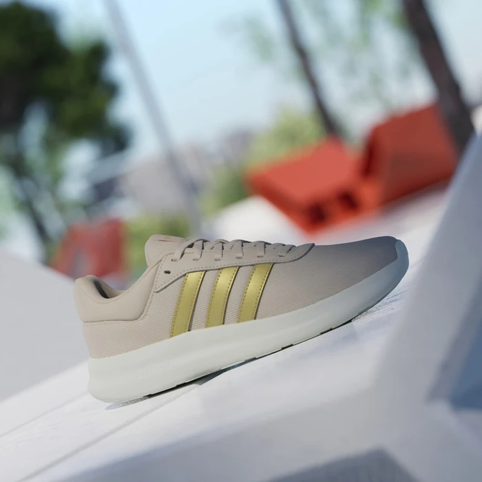 adidas Lite Racer 4.0 crystal linen/gold metallic/off white (Damen)