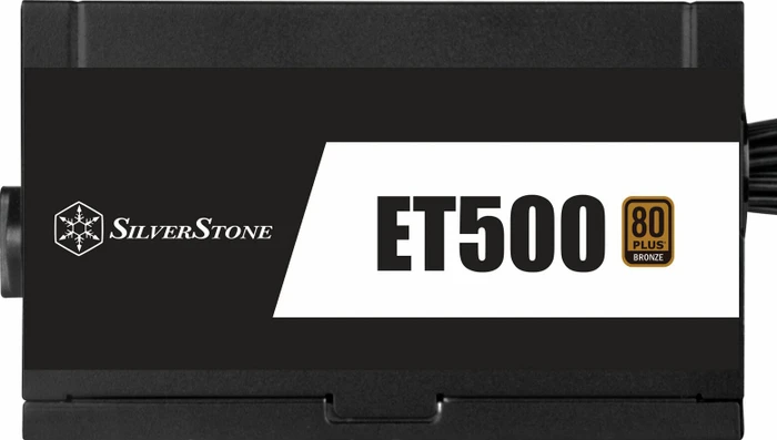 SilverStone Essential Bronze ET500-B 500W, ATX 2.4