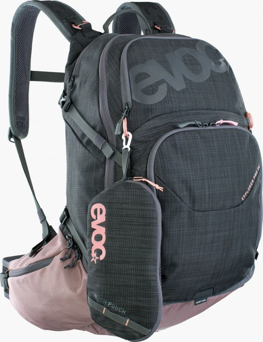 Evoc Explorer Pro 26 carbon grey/dusty pink