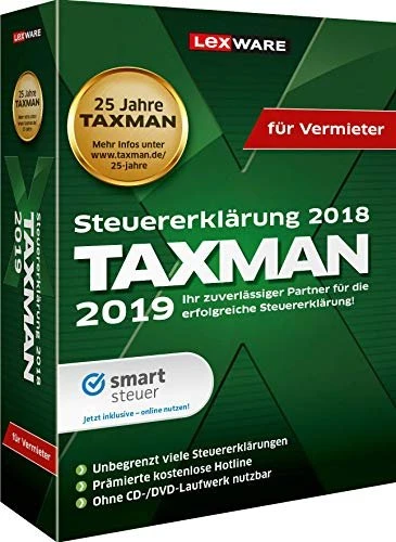 Lexware Taxman 2019 für Vermieter (deutsch) (PC)