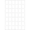 Herma Vielzwecketiketten, 16x22mm, weiß, 32 Blatt (1344 Etiketten) Vorschaubild