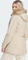 adidas Hooded Fur Mantel wonder beige (Damen) Vorschaubild