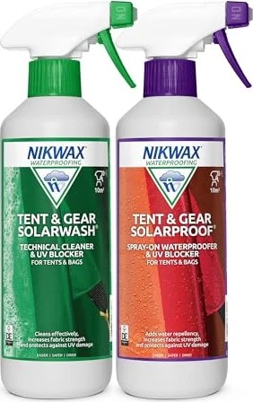 Nikwax Tent&Gear Solarproof Solarwash Imprägniermittel 500ml