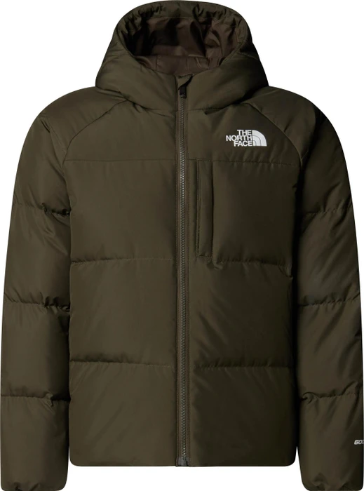 The North Face Boys North Down Hooded Funktionsjacke new taupe green (Junior)