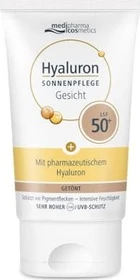 Dr. Theiss medipharma cosmetics Hyaluron Sonnenpflege Gesichtscreme getönt LSF50+, 50ml