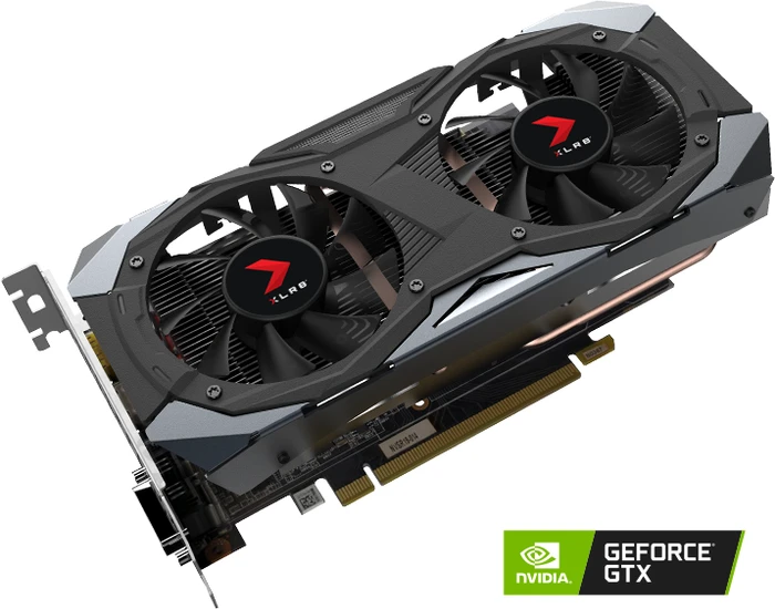 PNY GeForce GTX 1660 SUPER XLR8 Gaming Overclocked Edition, 6GB GDDR6, DVI, HDMI, DP