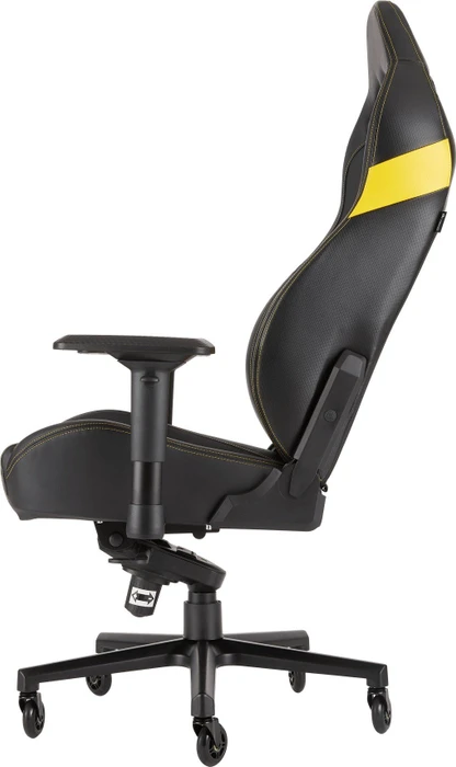 Corsair T2 Road Warrior Gamingstuhl, schwarz/gelb