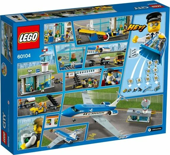 LEGO City Flughafen - Flughafen-Abfertigungshalle