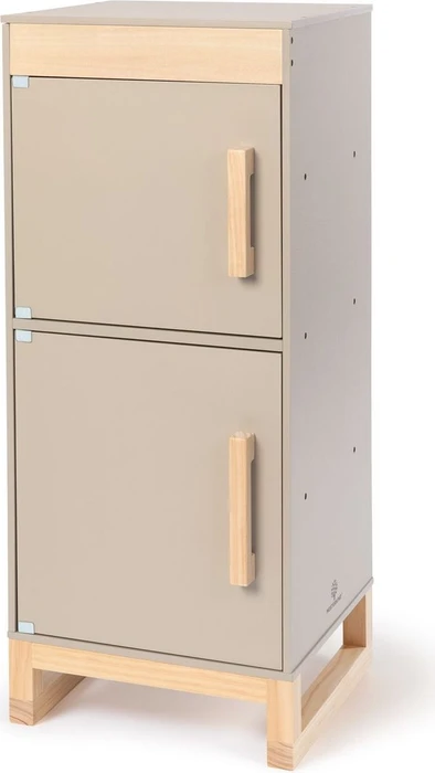 Musterkind Kühlschrank Ficus warmgrau/natur