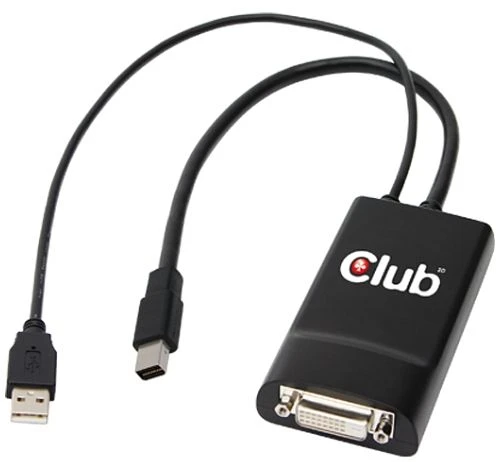 Club 3D aktiver Mini DisplayPort/Dual-Link DVI Adapter 270Mhz