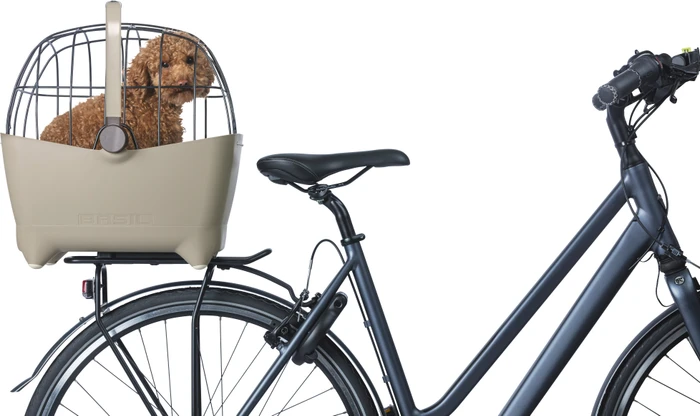 Basil Buddy MIK Fahrradkorb biscotti brown