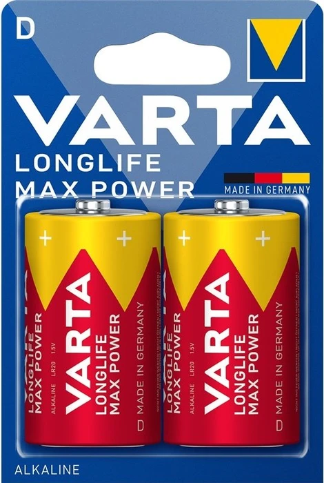 Varta Max Power Mono D, 2er-Pack