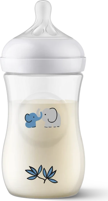 Philips Avent SCY903/63 Natural Response Trinkflasche, 260ml, 3 Stück