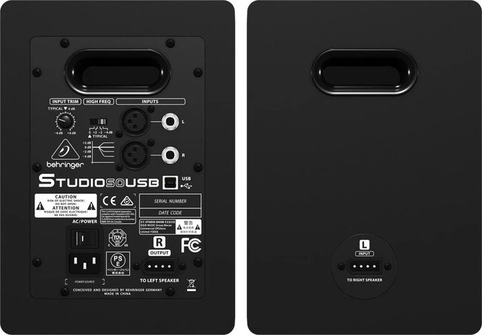 Behringer Studio 50USB schwarz, Paar