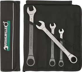 Stahlwille OPEN-RATCH 17F/4 Schraubenschlüsselsatz inkl. Tasche, 4-tlg.