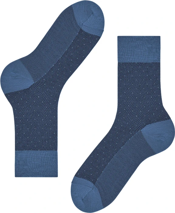 Falke Sensitive Herringbone Socken dusty blue (Herren)