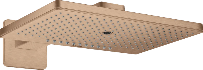 Hansgrohe Axor ShowerSolutions Kopfbrause 460/300 3jet softcube mit Brausearm brushed red gold