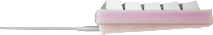 Cherry Xtrfy K5V2 Compact, Transparent White, LEDs RGB, hot-swap, MX2A RGB RED, USB, DE