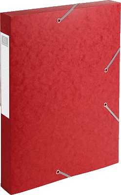 Exacompta Cartobox Archivbox 40mm, A4, rot