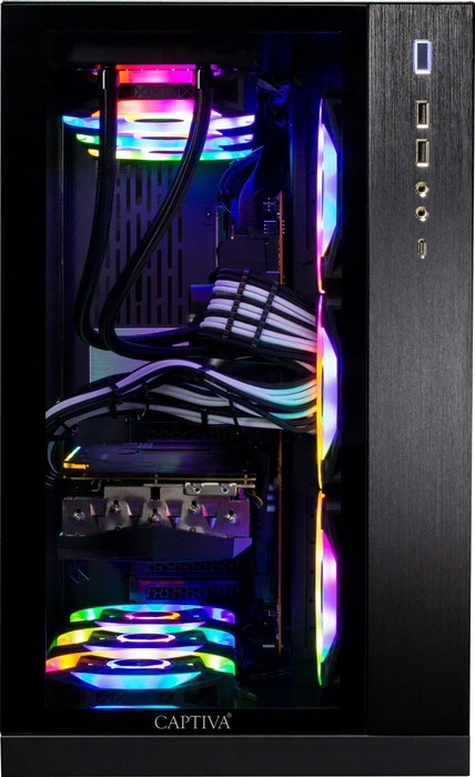 Captiva Highend Gaming I67-409, Core i9-12900KF, 64GB RAM, 2TB SSD, GeForce RTX 3080