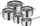 WMF Astoria Kochtopf-Set, 5-tlg. (07.8005.6040)