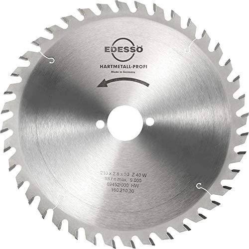 Edessö Type 160 Kreissägeblatt 40Z, 210x1.8x30mm, 1 Stück