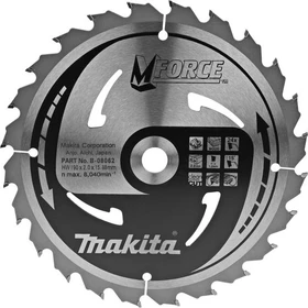 Makita M-Force Kreissägeblatt 24Z, 190x2x16mm, 1 Stück