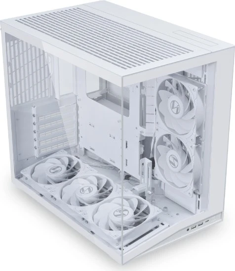 Lian Li O11 Dynamic Mini V2 Flow, weiß, Glasfenster