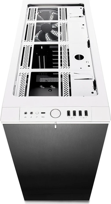 Fractal Design Define R6 USB-C White, schallgedämmt