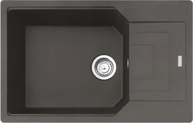 Franke Urban UBG 611-78 XL Einbau Becken reversibel mit Ablauffernbedienung schiefergrau