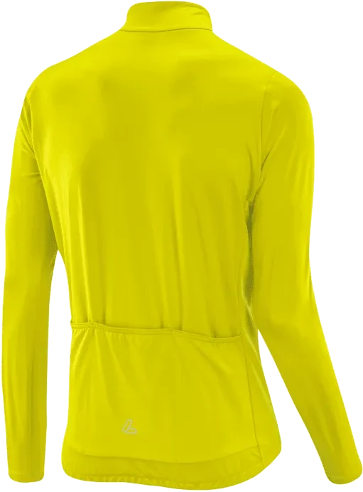 Löffler Messenger Mid Trikot langarm lemon (Herren)